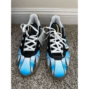 Adidas Men's Blue and Black Athletic Shoes